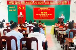 Đảng ủy phường Ninh Chử quán triệt các văn bản của Đảng các cấp