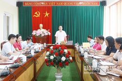 Phường Đ&ocirc;ng Kinh: Giao ban Thường trực Đảng ủy với Ban Thường trực Ủy ban MTTQ Việt Nam phường v&agrave; c&aacute;c tổ chức hội
