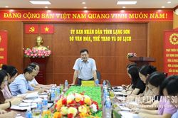 Ban Tuy&ecirc;n gi&aacute;o v&agrave; D&acirc;n vận Tỉnh ủy l&agrave;m việc với Sở Văn h&oacute;a, Thể thao v&agrave; Du lịch