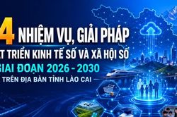14 nhiệm vụ, giải pháp phát triển kinh tế số, xã hội số giai đoạn 2026-2030 trên địa bàn tỉnh Lào Cai