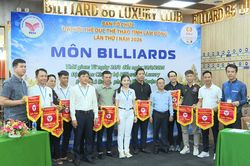 Hơn 100 cơ thủ tranh t&agrave;i Billiards tại Đại hội TDTT L&acirc;m Đồng