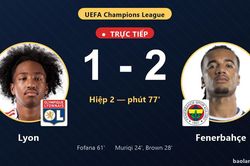 TRỰC TIẾPTrực tiếp Lyon vs Fenerbah&ccedil;e: Lyon bị VAR từ chối b&agrave;n thắng