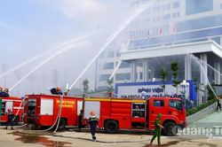 Tổng duyệt diễn tập phương án chữa cháy và cứu nạn, cứu hộ cấp tỉnh