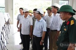Đồng chí Bí thư Tỉnh ủy kiểm tra tiến độ dự án Thủy điện La Trọng