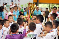 U9 HVL Sơn La v&ocirc; địch Giải b&oacute;ng đ&aacute; U9 to&agrave;n quốc