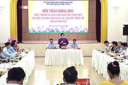 Bảo tồn gi&aacute; trị văn học d&acirc;n gian c&aacute;c d&acirc;n tộc thiểu số