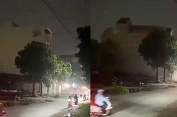 Bắc Ninh: Nhà cao tầng đổ sập, suýt đè trúng người đi đường