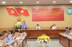EVNNPT đề nghị Cà Mau quyết liệt tháo gỡ vướng mắc, đẩy nhanh các dự án truyền tải điện