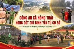 Tuy&ecirc;n Quang: C&ocirc;ng an x&atilde; Hồng Th&aacute;i n&ograve;ng cốt giữ b&igrave;nh y&ecirc;n từ cơ sở