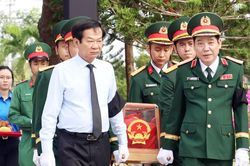 TP Cần Thơ tổ chức lễ truy điệu, an táng 38 hài cốt liệt sĩ