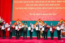 Th&ecirc;m 9 sĩ quan C&ocirc;ng an đi g&igrave;n giữ ho&agrave; b&igrave;nh Li&ecirc;n hợp quốc