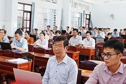 Vĩnh Long tập huấn kỹ năng điều hành dựa trên dữ liệu cho cán bộ cấp xã