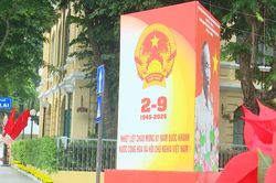 Đường phố Thủ đô thay áo mới chào mừng ngày lễ lớn