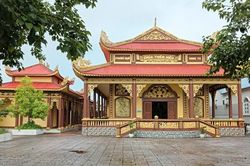 Thăm chùa Thiên Hiếu ở Định Thành