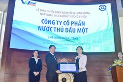 Nước Thủ Dầu Một (TDM) vừa hút thành công hơn 483 tỷ đồng