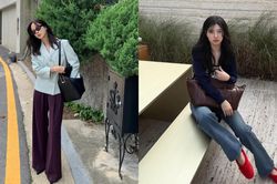 Mặc quần ống rộng đừng chỉ đi với sneaker: Phối 5 kiểu giày bệt này giúp outfit sang hơn hẳn