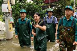 Sơn T&acirc;y chủ động ứng ph&oacute; khi nước s&ocirc;ng T&iacute;ch d&acirc;ng cao