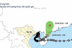 Áp thấp nhiệt đới tiếp tục ảnh hưởng đến tàu thuyền hoạt động trên Biển Đông