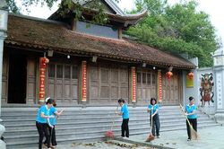 Xã Ô Diên: Việc giữ vệ sinh chung không chỉ dừng ở một buổi lao động