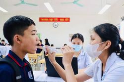 Xã Quang Minh chủ động chăm sóc sức khỏe định kỳ miễn phí cho trẻ em