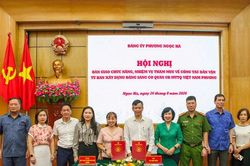 Phường Ngọc Hà bàn giao chức năng tham mưu công tác dân vận