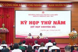 Đồng ch&iacute; Nguyễn Thị Thu Hằng được bầu l&agrave; Chủ tịch HĐND phường Long Bi&ecirc;n