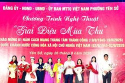 Phường Yên Sở tổ chức chương trình 'Giai điệu mùa thu' chào mừng Quốc khánh 2-9
