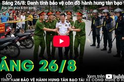 Sáng 26/8: Danh tính bảo vệ hành hung tài xế công nghệ trước KĐT Louis City Hoàng Mai