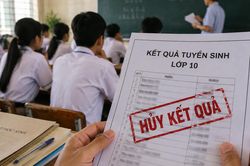 L&acirc;m Đồng hủy kết quả tuyển sinh bổ sung lớp 10 của 38 học sinh