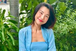 MC Hoàng Oanh giữa khoảnh khắc gây chú ý bên Patrik Lê Giang