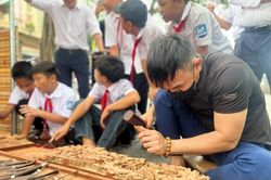 Trải nghiệm di sản, trải nghiệm nghề truyền thống ở chùa Đồng Kỵ