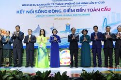 Khai mạc Hội chợ Du lịch Quốc tế TPHCM lần thứ 20: Kết nối sống động &ndash; Điểm đến to&agrave;n cầu