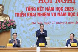 Thủ tướng chủ tr&igrave; Hội nghị tổng kết năm học 2025-2026, triển khai nhiệm vụ năm học 2026-2027