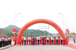 Khánh thành tuyến đường kết nối Khu du lịch suối khoáng Mỹ Lâm với cao tốc Tuyên Quang-Phú Thọ