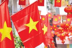 Rực rỡ sắc cờ mừng Quốc khánh