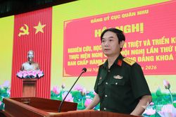 Cục Qu&acirc;n nhu (Tổng cục Hậu cần-Kỹ thuật): Cụ thể h&oacute;a Nghị quyết Trung ương 3 bằng những nhiệm vụ trọng t&acirc;m