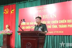Cục Cơ yếu (Bộ Tổng Tham mưu) bế mạc tập huấn chuyên ngành Cơ yếu
