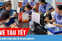 Mở bán vé tàu Tết Đinh Mùi từ ngày 30-8
