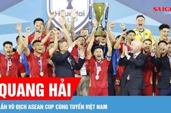 Quang Hải trở thành tuyển thủ Việt Nam đầu tiên 3 lần vô địch ASEAN Cup