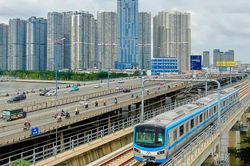 Xây dựng công trình cấp bách tuyến metro số 1 kéo dài đến sân bay Long Thành