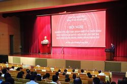 Đảng uỷ Bộ Ngoại giao tổ chức Hội nghị qu&aacute;n triệt v&agrave; triển khai thực hiện Nghị quyết Hội nghị lần thứ 3 Ban Chấp h&agrave;nh Trung ương Đảng kho&aacute; XIV