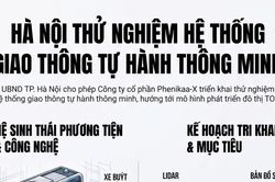 Hà Nội cho phép thử nghiệm xe buýt tự hành, robotaxi tại Hòa Lạc
