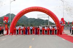 Tuy&ecirc;n Quang kh&aacute;nh th&agrave;nh tuyến đường d&agrave;i 8,9km kết nối suối kho&aacute;ng Mỹ L&acirc;m