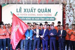 Bóng đá Lâm Đồng trở lại Hạng Nhất, đặt mục tiêu trụ hạng