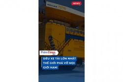 [VIDEO] Siêu xe tải lớn nhất thế giới phá vỡ mọi giới hạn