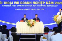 Chủ tịch tỉnh Thanh Hóa: 'Nghĩ, làm và thành công cùng doanh nghiệp'
