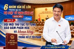 Bài 2: Đổi mới thủ tục tố tụng bảo đảm phân hóa và khoan hồng trong xử lý tội phạm