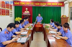 VKSND khu vực 11, tỉnh An Giang tập trung hoàn thành các chỉ tiêu công tác