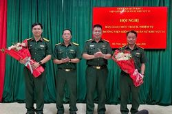Bàn giao chức trách, nhiệm vụ Viện trưởng Viện kiểm sát quân sự khu vực 11