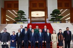 Thủ tướng Lê Minh Hưng tiếp Đại sứ các nước ASEAN